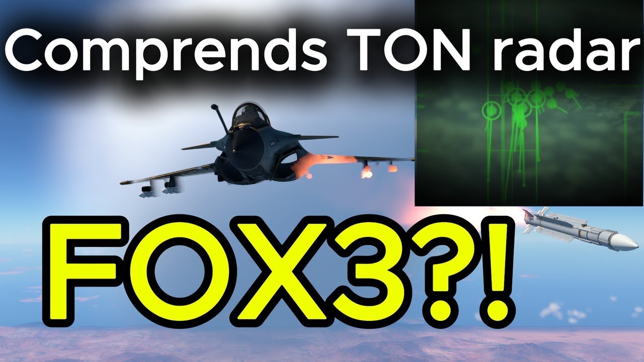 BVR en top tier : radar, TWS,  et tirs FOX-3 expliqués