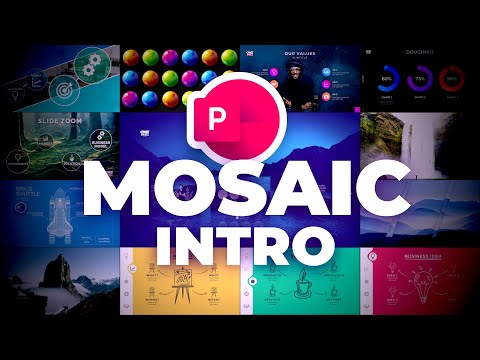 Video How to Create a Mosaic Video Intro in PowerPoint... - youtube