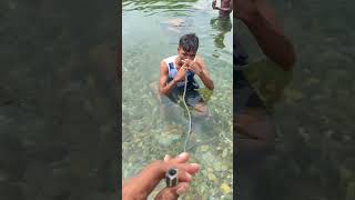 How long can I survive underwater? 😱 #shorts