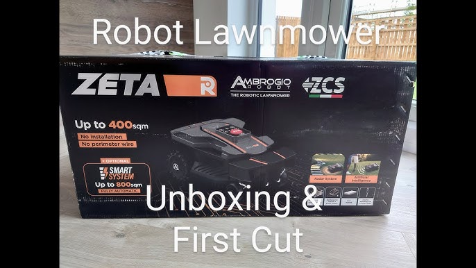 AMBROGIO TWENTY ZR robot cortacésped hasta 1000 m2 sin cable perime