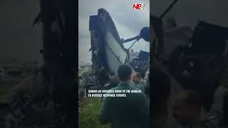 IAF AN-32 Crashes During Landing at Jorhat Airbase