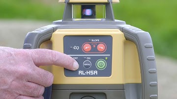 Topcon - RL-H5A - Disable Elevation Alert