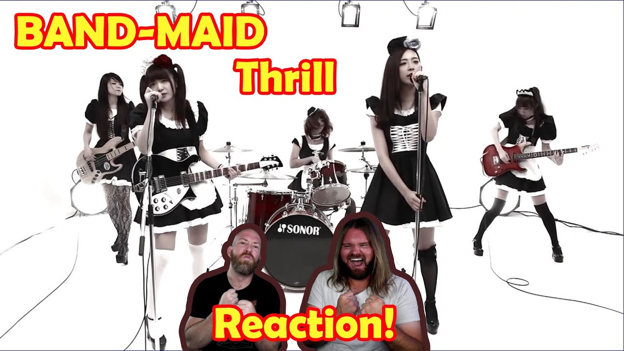 Musicians react to hearing BAND-MAID / Thrill (スリル) (Official Music Video)!