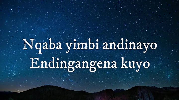 Joyous Celebration - Yesu Wena UnguMhlobo (Video Lyrics)