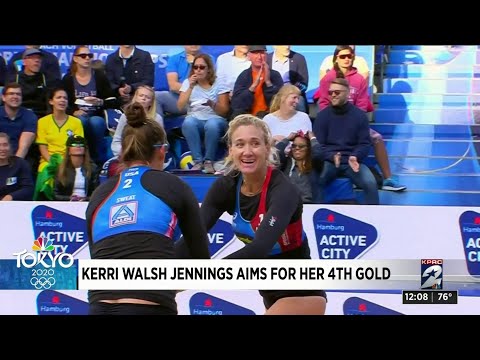 Kerri Walsh Jennings aims for her 4th Olympic gold