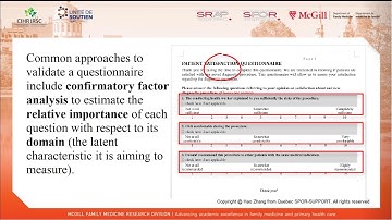 Part 2: Questionnaire validation, small sample size & Bayesian confirmatory factor analysis