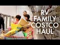 COSTCO HAUL : FAMILY OF 11 : RV Full-time w/9 kids