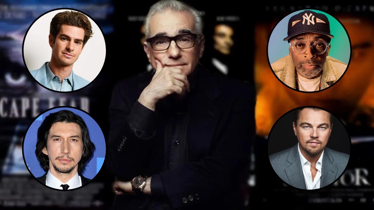 Actors on Martin Scorsese (Adam Driver, Andrew Garfield, Leonardo ...