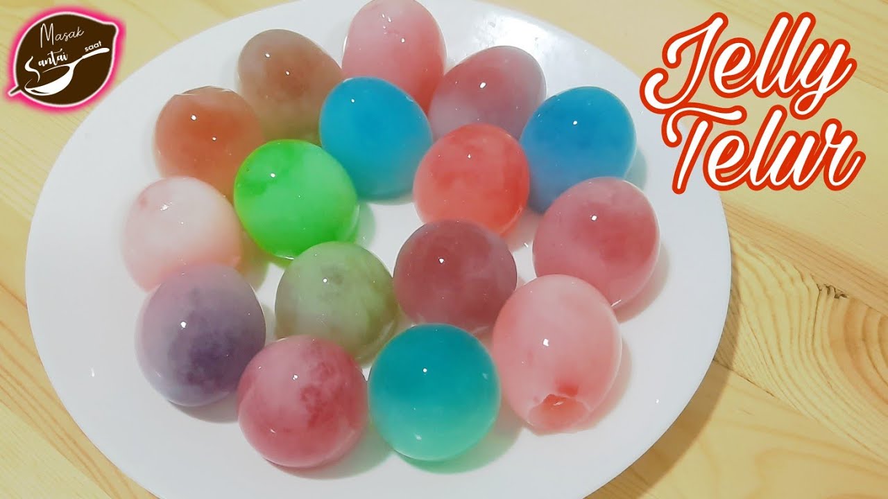 Jelly Telur Pelangi YouTube