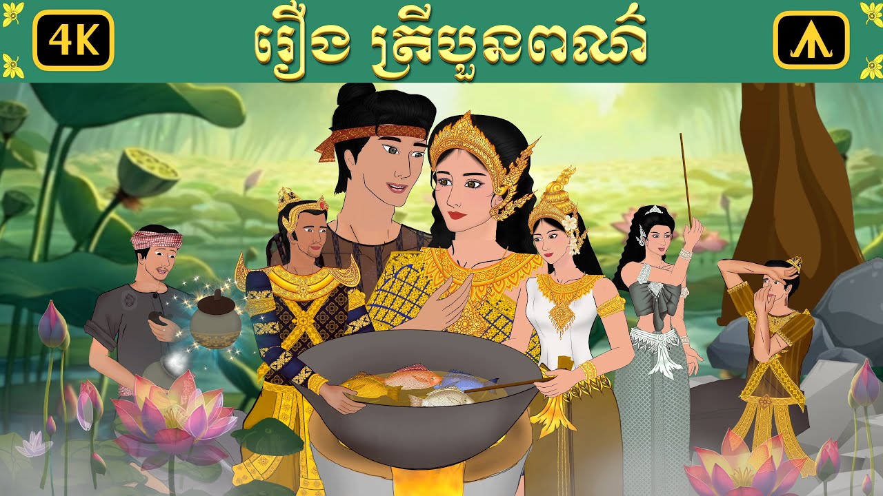 រឿង ត្រីបួនពណ៌ | Airplane Tales Khmer