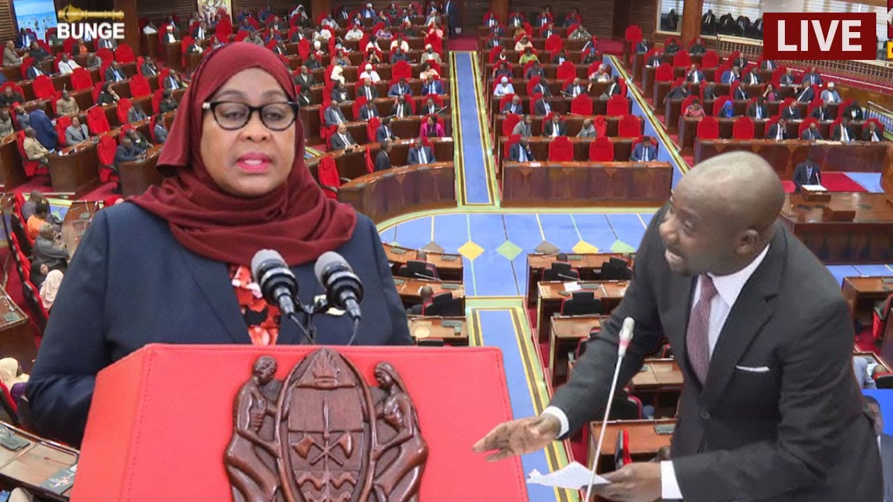 LIVE: RAIS SAMIA AKIHUTUBIA NA KUHITIMISHA BUNGE LA 12 MUDA HUU - YouTube
