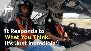 Paralyzed Man Drives NASCAR Car With Brain-Controlled Tech