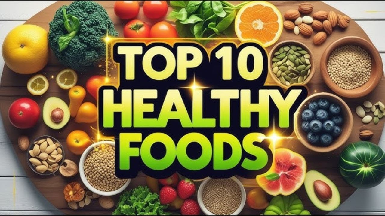 10 Healthy Foods You Must Eat - YouTube