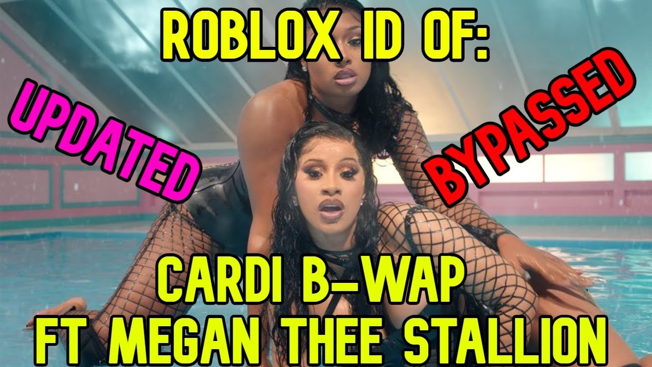 Loud Bypassed Roblox Boombox Id Code For Cardi B Wap Ft Megan Thee Stallion Updated Youtube - wap roblox id cardi b megan thee stallion
