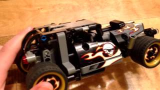 Lego Technic Pull Back Hot Rod Review