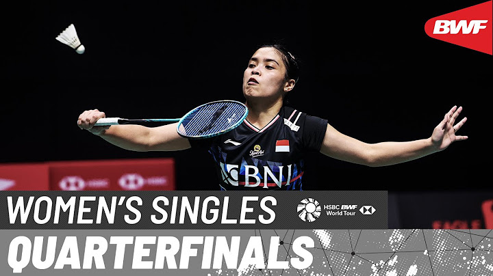 KFF Singapore Badminton Open 2024 | Wang Zhi Yi (CHN) [7] vs. Gregoria Mariska Tunjung (INA) | QF