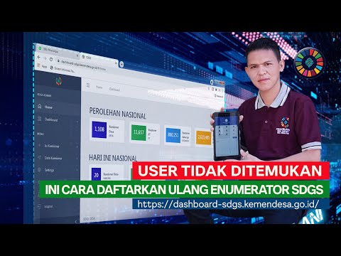 SDGs TIDAK BISA LOGIN | PENDATAAN SDGS DESA | SDGS DESA 2021