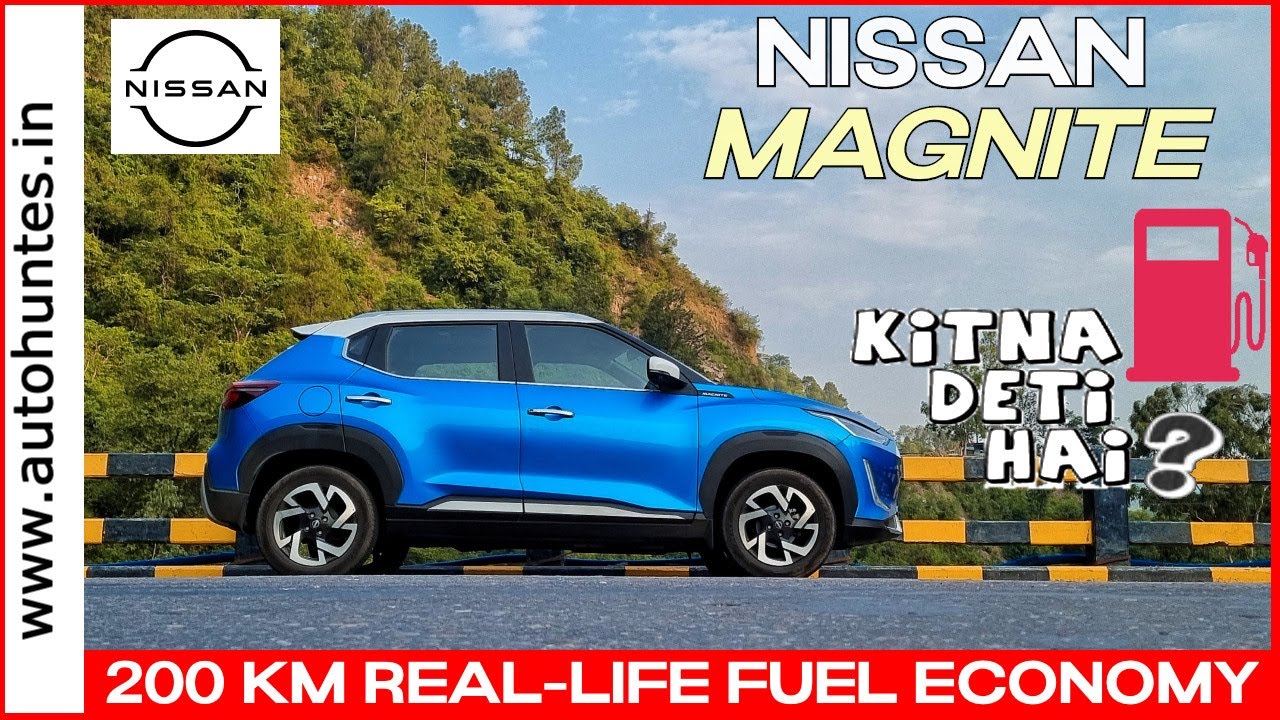 Nissan Magnite Mileage Test 200km ft. NissanIndia Magnite 2022