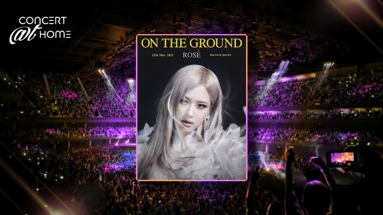 로제 (ROSÉ) - ON THE GROUND | Concert Version (with fans)