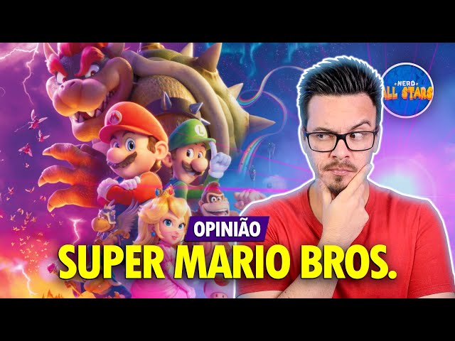 Assisti o FILME do Super Mario, MINHA OPINIÃO 