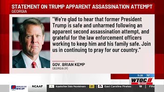 Local lawmakers react to apparent assassination attempt on former President Donald Trump
