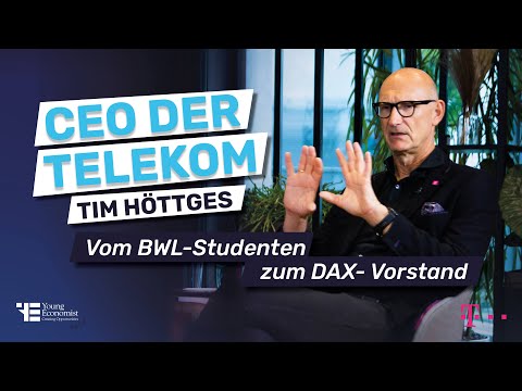 Young Economist mit Tim Höttges (Telekom CEO)