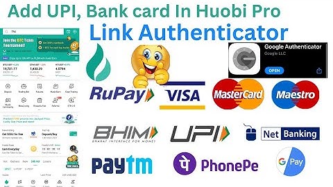 MONEY MAKING ONLINE: HOW TO LINK AUTHENTICATOR TO HUOBI PRO/ ADD PAYMENT METHODS TO TRADE IN HUOBI