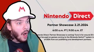 Nintendo Direct: Partner Showcase February 21 2024 Reaction