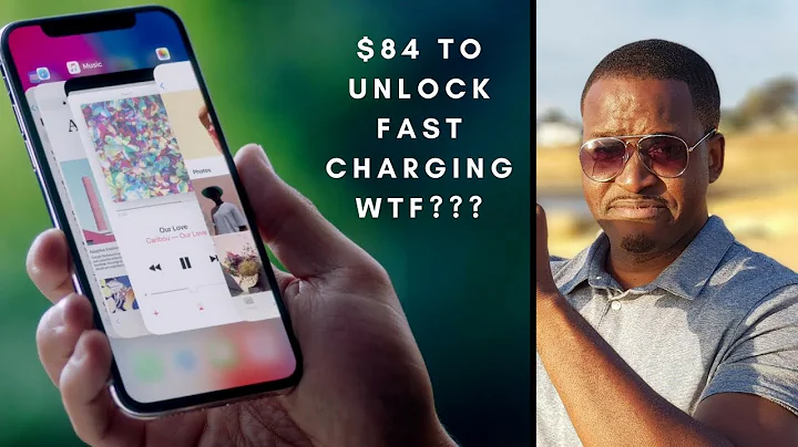 $84 to Unlock Fast Charging on iPhone X: WTF???