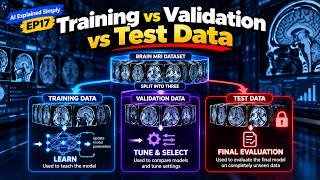 Training vs Validation vs Test Data | What’s the Difference | AI Explained Simply #EP17
