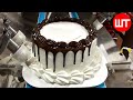 How cake is made in factory  automatic cake making machine