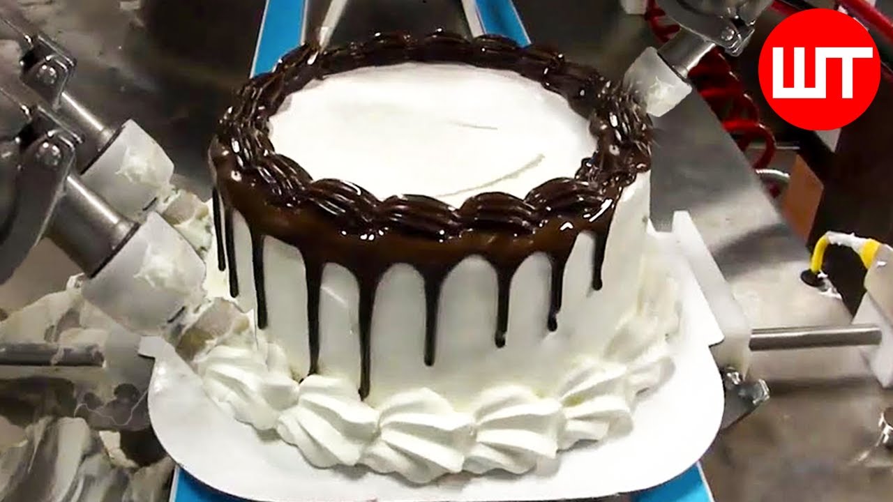 How Cake Is Made In Factory | Automatic Cake Making Machine