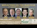 Reflecting on the iraq war