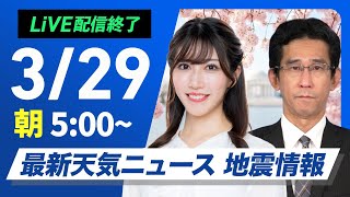 ウェザーニュースの配信のサムネイル画像