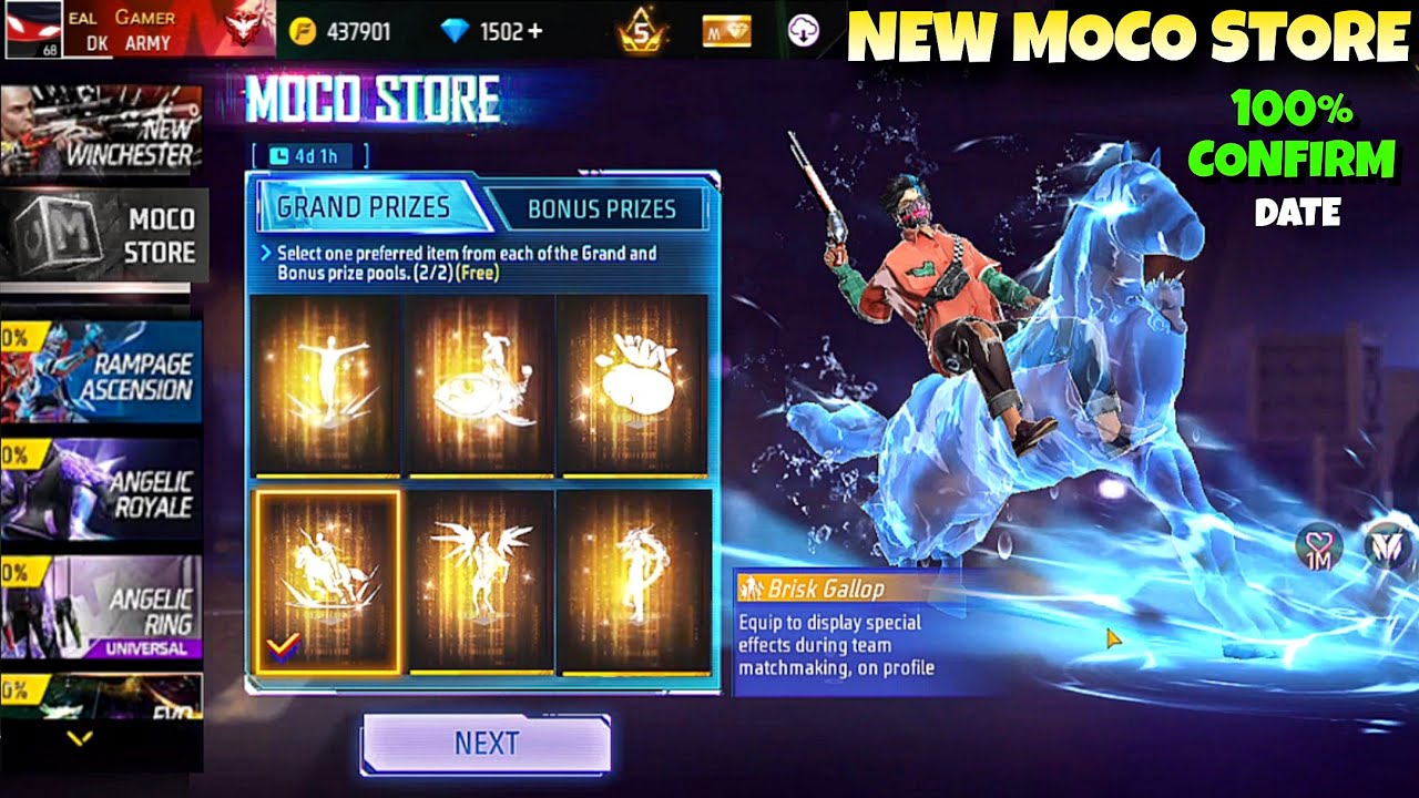 New Moco Store Event Confirm Date 🤯 | Next Scarf Royale Event | free fire new event | ff new event 