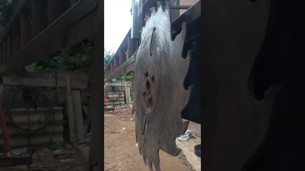 sistema de articulação da serra movel