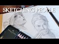 How to draw and sketch people