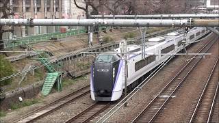 2019年3月26日(火)今日の特急「あずさ9号」9M E353系(S105+S201編成) 松本行