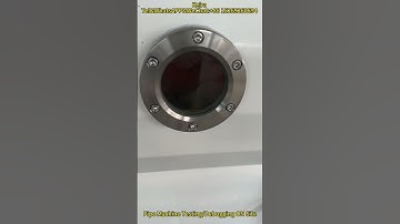 Pipe Production Line Testing/Debugging#machine #technology #plastic#pipe# #manufacturing#machinery