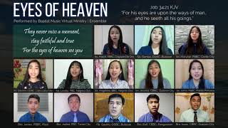 Video thumbnail of "Eyes of Heaven | Baptist Music Virtual | Ensemble"