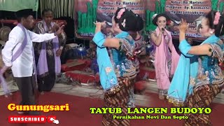 🔴 Tayub Langen Budaya GunungSari Sulas Dalam Rangka Pernikahan  Novi dan Septo