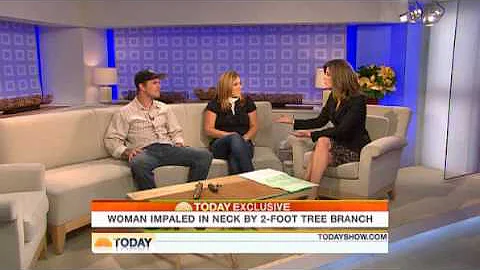 Woman Impaled With Tree Branch