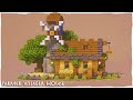 Minecraft How To Build A FARMER House For A Village Tutorial EASY 