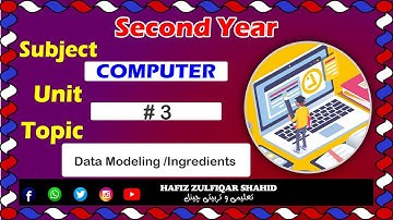PART-2 Computer Unit 3 Data Modeling Ingredients