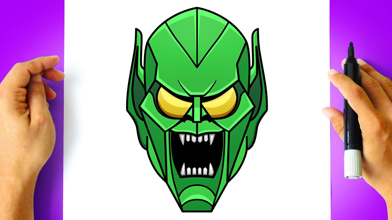 A really bad drawing of Green Goblin I made a few years ago : r/Spiderman