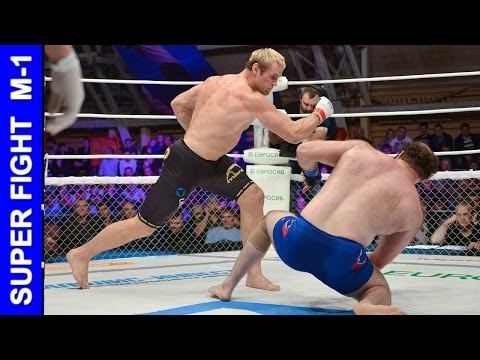 Лоу-кик в голову! Константин Глухов vs. Михаил Газаев,  M-1 Challenge 44, Gluhov vs. Gazaev