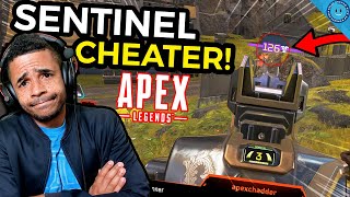 I Caught An Obnoxious Cheater In Apex Legends Using The Sentinel Apex Legends Season 4 - Gameplay
