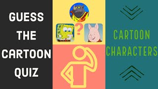 Guess The Cartoon Character! | Cartoon Characters Quiz!