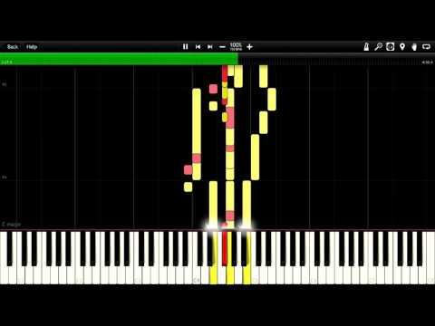 Initial D - Maybe Tonight Synthesia Piano MIDI