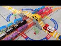 Mencari dan Merakit kereta api Thomas And Friends trackmaster, kereta api diesel classic adaptation